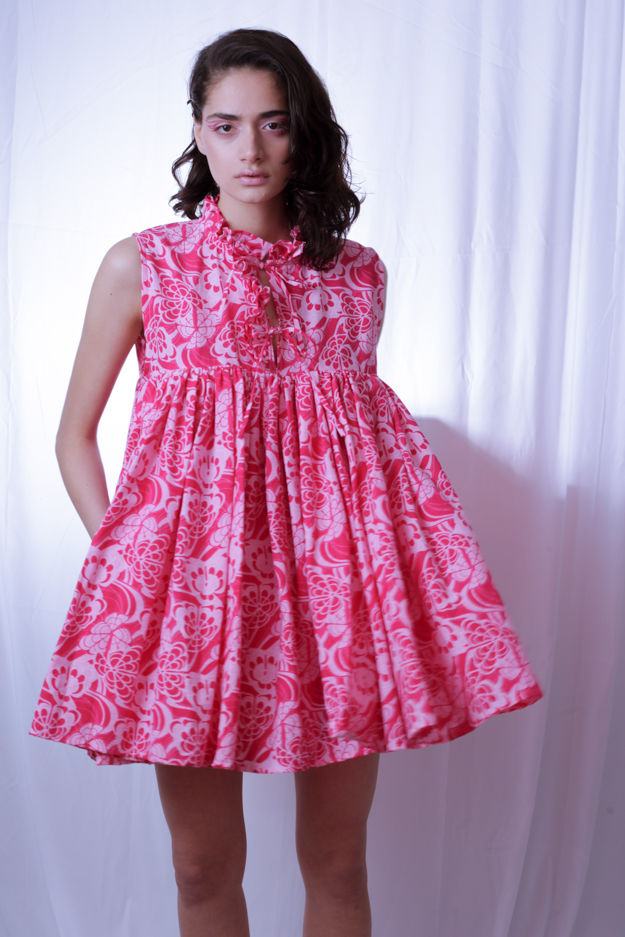 Thumbnail: Dress Crimson Flowers