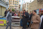 محافظ مطروح : غرامة الف جنية على اشغالات المحال التجارية بشارع الاسكندرية