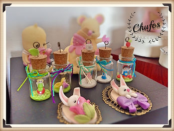 Chufos, Porcelana fría, Display