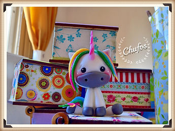 Chufos, Porcelana fría, Unicornio