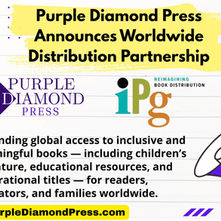 Purple Diamond Press, Children's Book publishing partners with IPGA