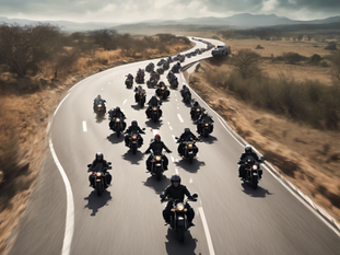 Experience Unmatched Motorcycle Adventures riding Morocco with piece of mind that a  Support Vehicle not far behind