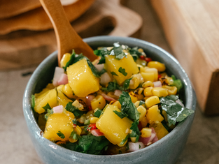 Spicy Mango Corn Salsa