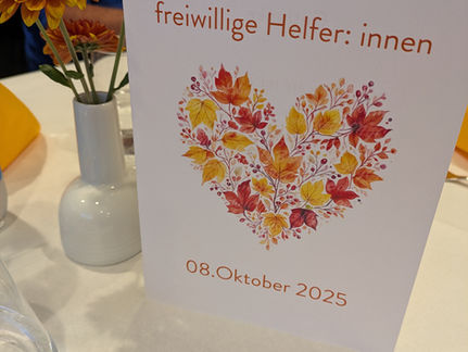 Dankesanlass Freiwillige