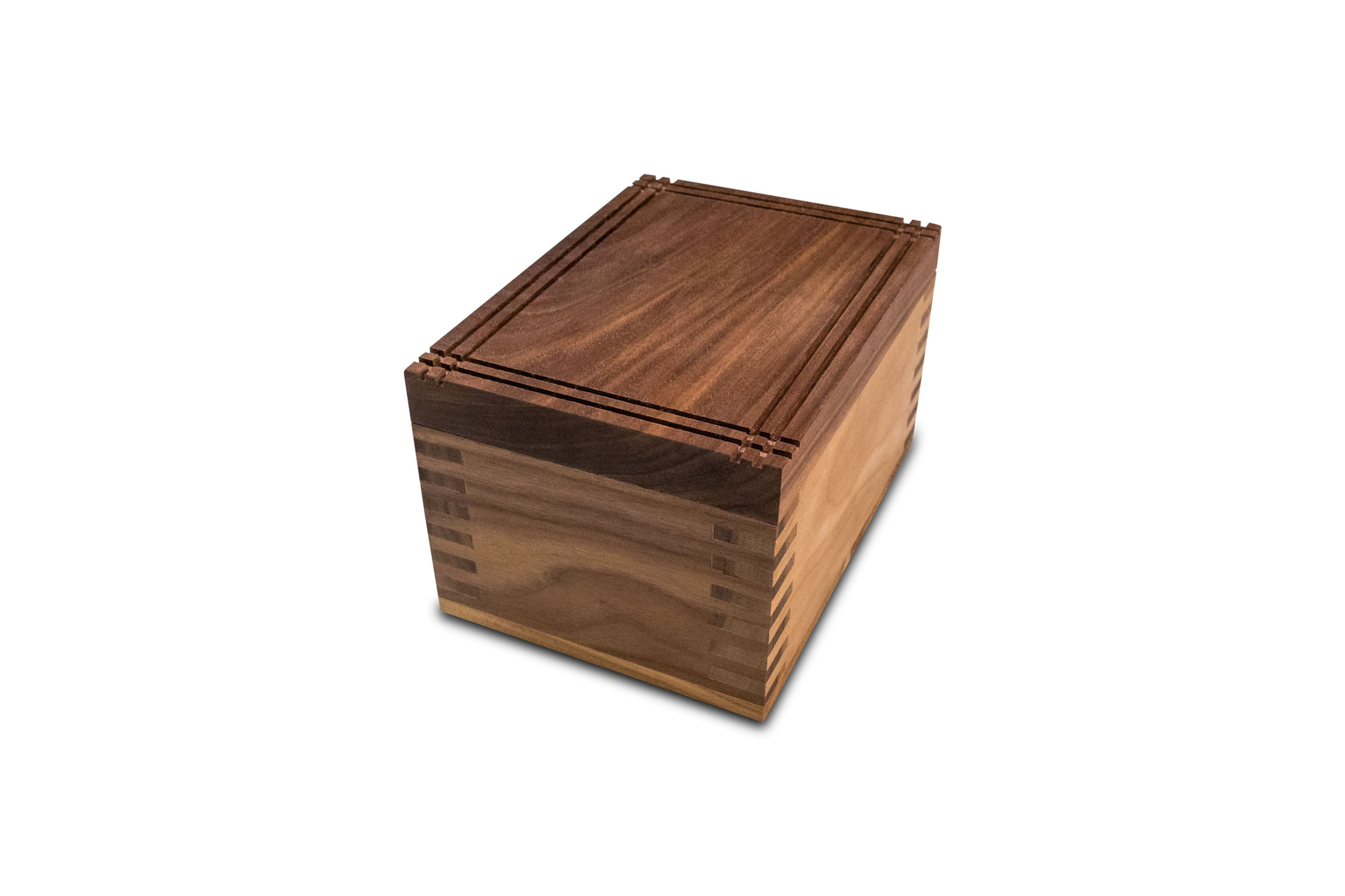 Med sized Hickory Jewelry box