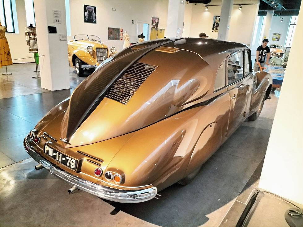 Tatra T87. Malaga Automotive Museum
