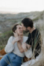 Morro Bay Engagement Session with Newly Engaged Couple by San Luis Obispo Wedding Photographer