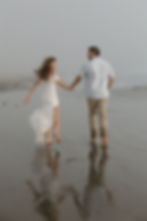 Ally and Anthony’s candid engagement photos in Morro Bay by San Luis Obispo Photographer
