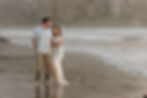 San Luis Obispo engagement photographer capturing couple at Morro Bay beach
