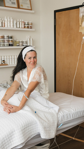 Post-celebration IV hydration for wedding guests in Pismo Beach