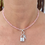 Thumbnail: Pink Chalcedony Love Lock & Key Choker