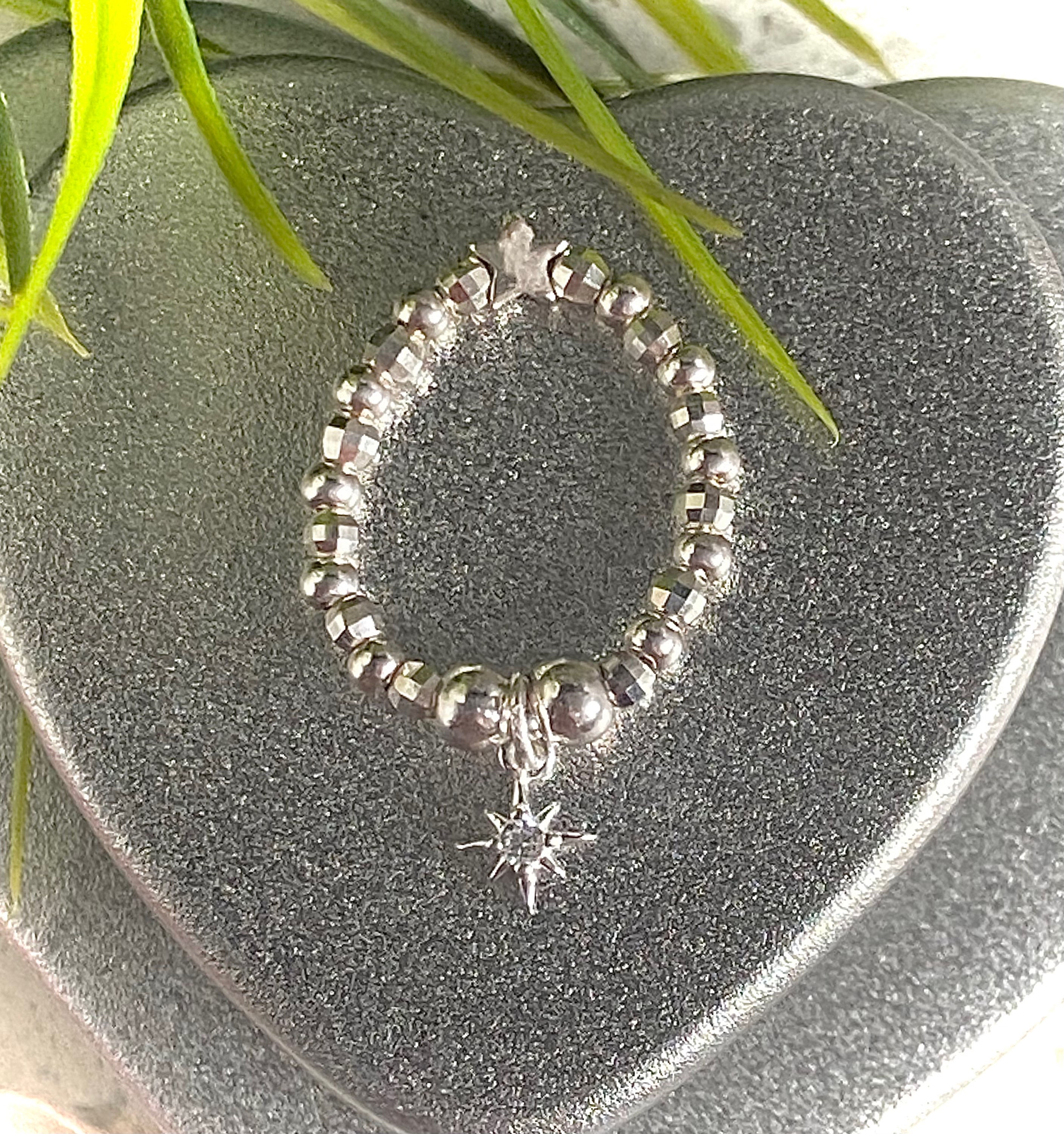 Silver Mini Star Sparkle Ring