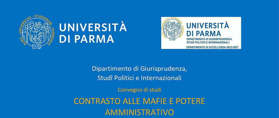 Convegno "Contrasto alle mafie e potere amministrativo"