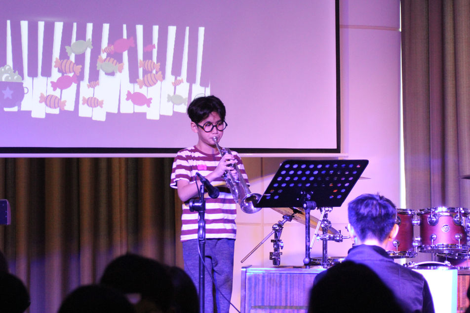 Trumpet class at OUCH Music Academy. Trumpet Lesson in KL.