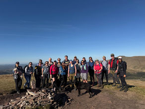 Veterinary Voices Hiking Group Bannau Brycheiniog (Brecon Beacons) Navigation Event