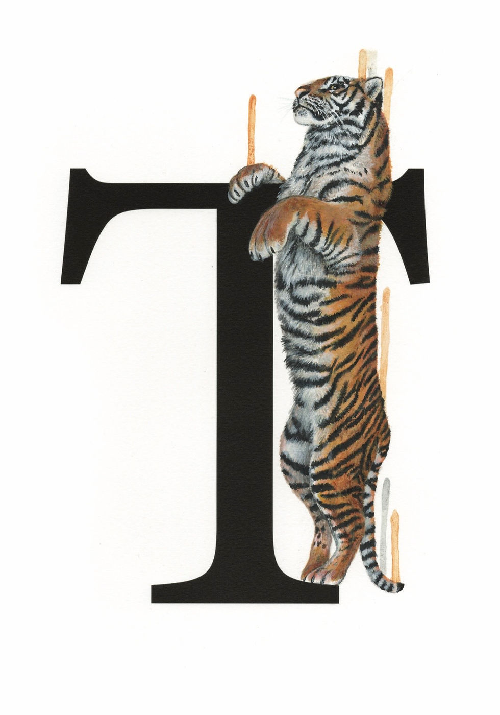Thumbnail: Endangered Alphabet P-Z by Louise McNaught