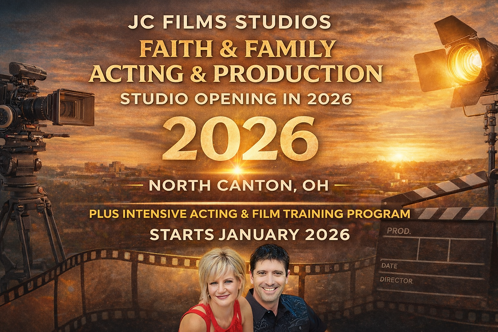 JCFilms Studios Announces Launch of Faith & Family Acting & Production Studio in North Canton
