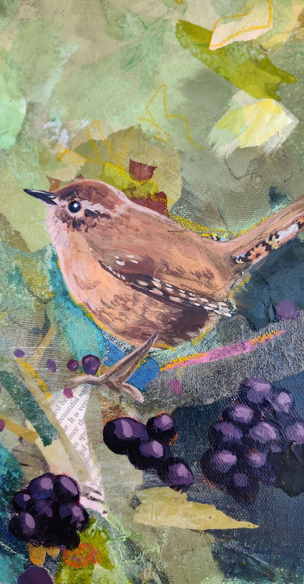 Thumbnail: Wren Collage Detail