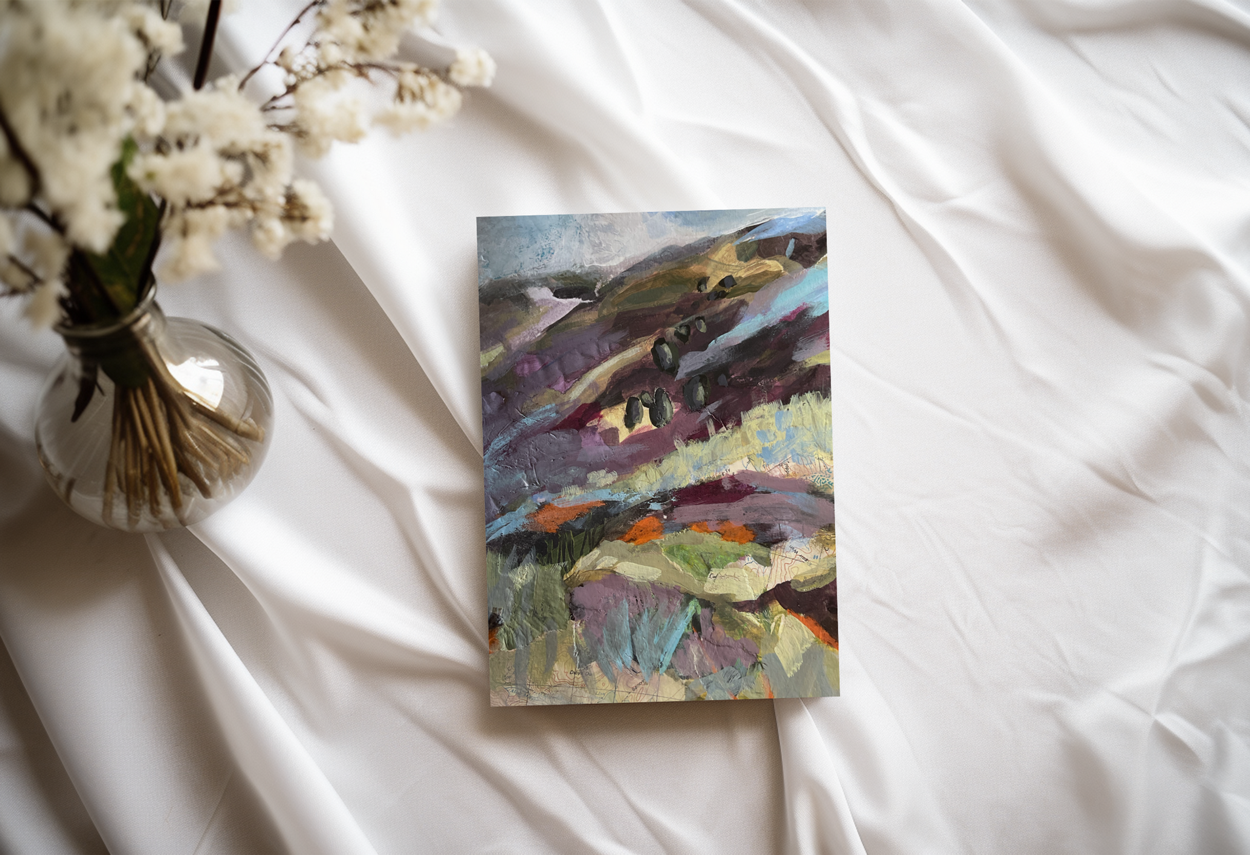 "Quiet Places" Original Welsh Valleys Painting on Paper