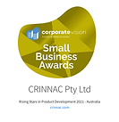 Rising Star in the Product Development 2021 - CRINNAC