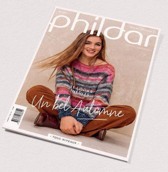Revue Phildar n°157 : Un bel automne! 31 looks inédits