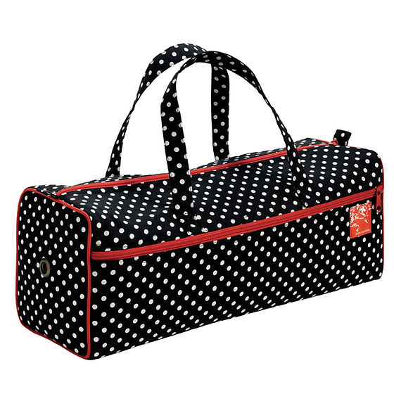 Sac de rangement pour projets de tricot PRYM modele Polka Dot SINGER Les Rivieres