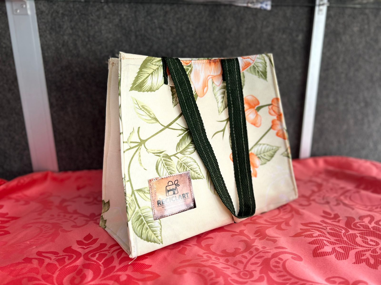 Ecobag de caixa de leite