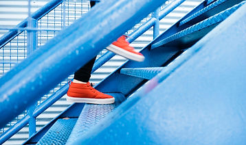 Bis die Blue Treppen