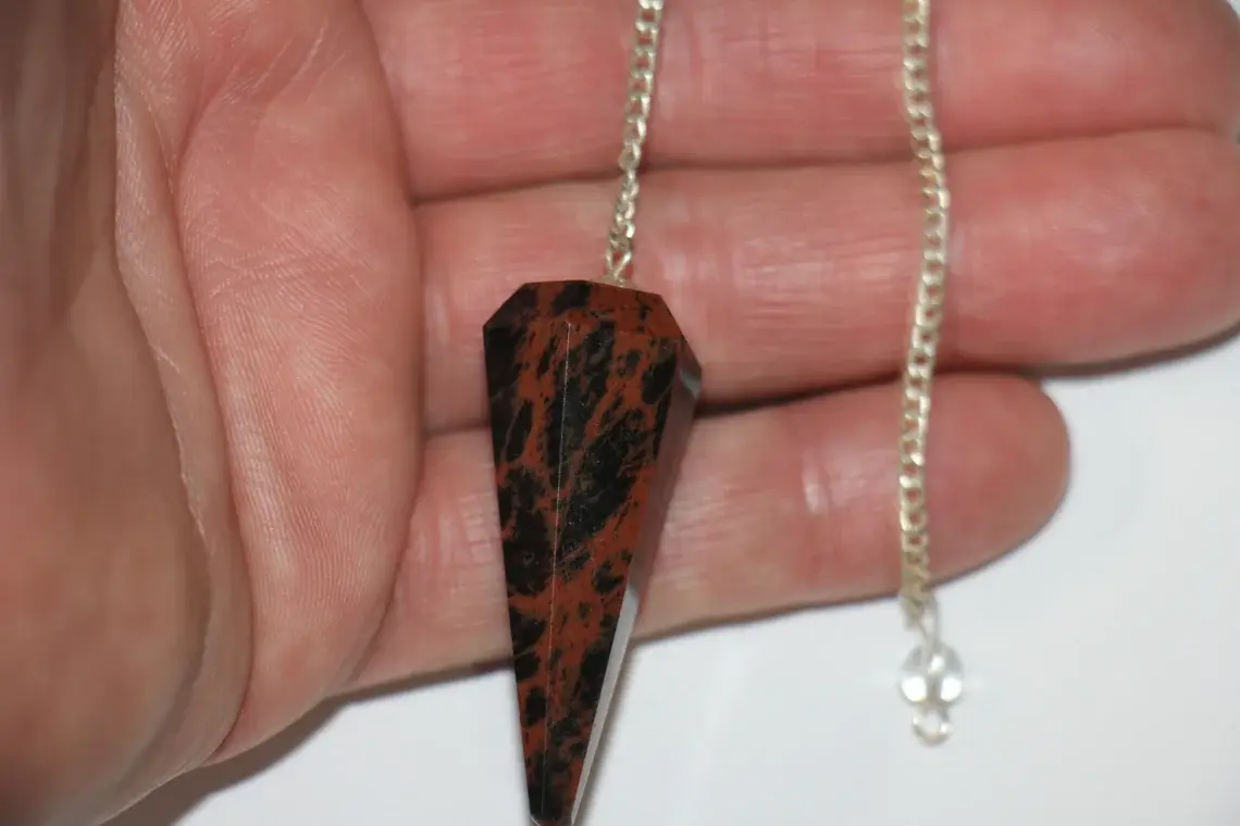 Mahogany Obsidian Pendulum