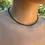 Thumbnail: Black Obsidian Dainty Choker Necklace - HQ