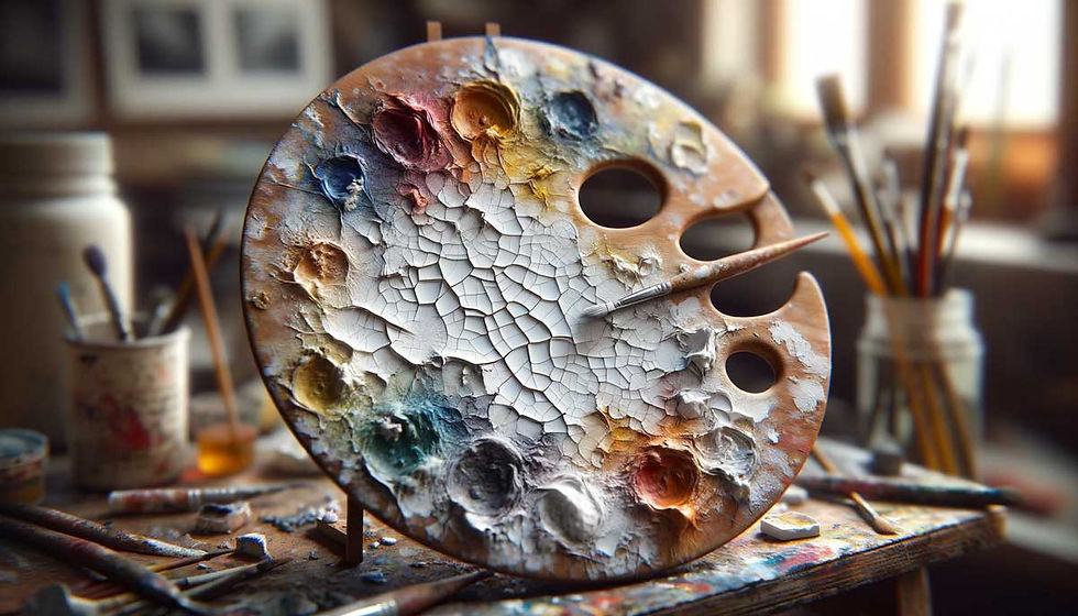 Vinyl Paint Palette