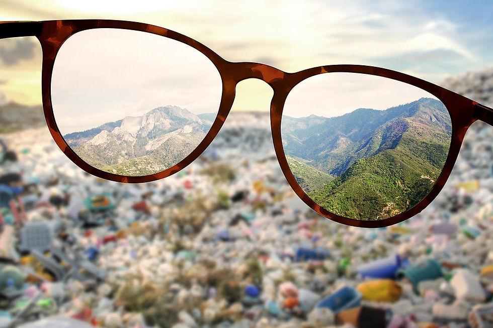 Recycled Materials Used in Modern Eyewear