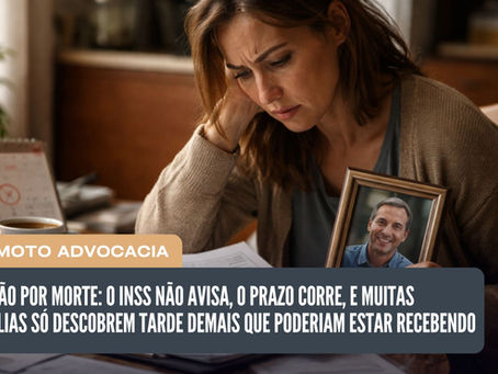 Pensão por morte: o INSS não avisa, o prazo corre, e muitas famílias só descobrem tarde demais que poderiam estar recebendo