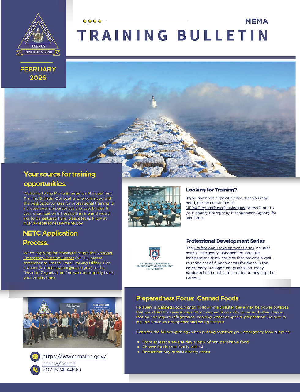 Training Announcements - February 2026_Page_1