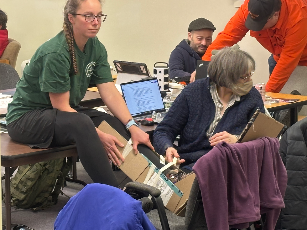 Leg Splinting with Cardboard