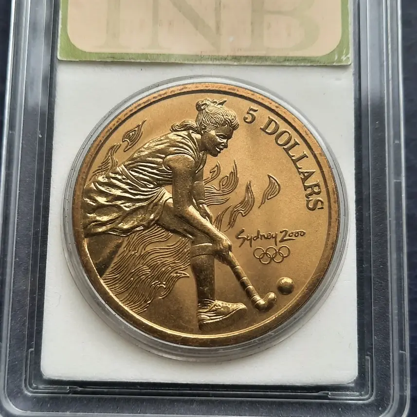 Прев'ю: Австралія 5 доларів 2000 року Хокей на траві