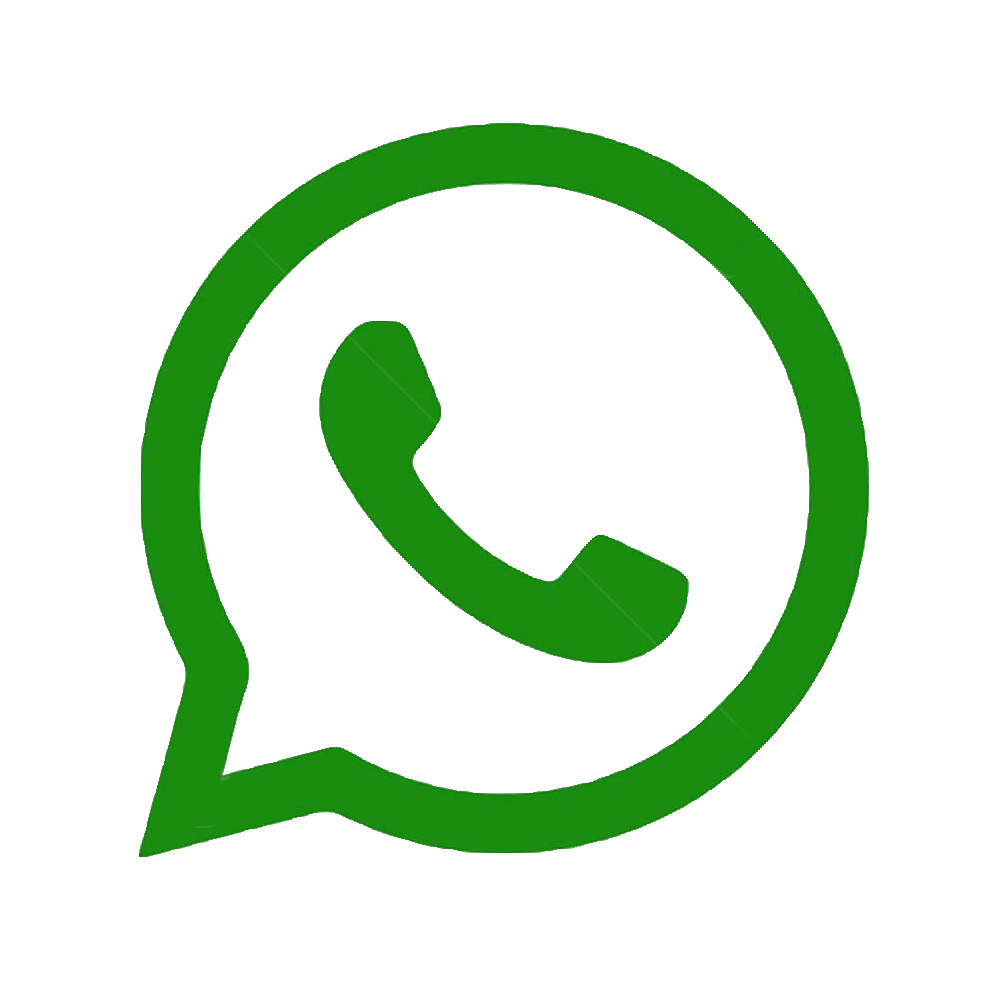 символ компанії WhatsApp у вигляді зеленої бульбашки з телефонною трубкою всередині