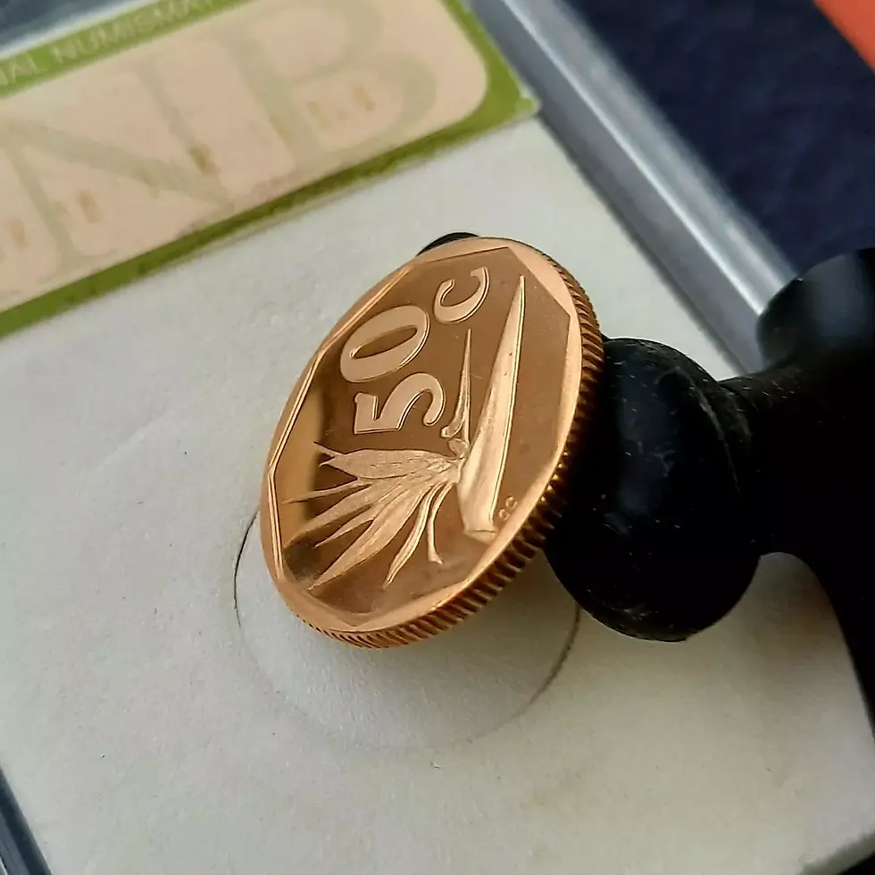 Прев'ю: Південно-Африканська Республіка 50 центів 1992 PF