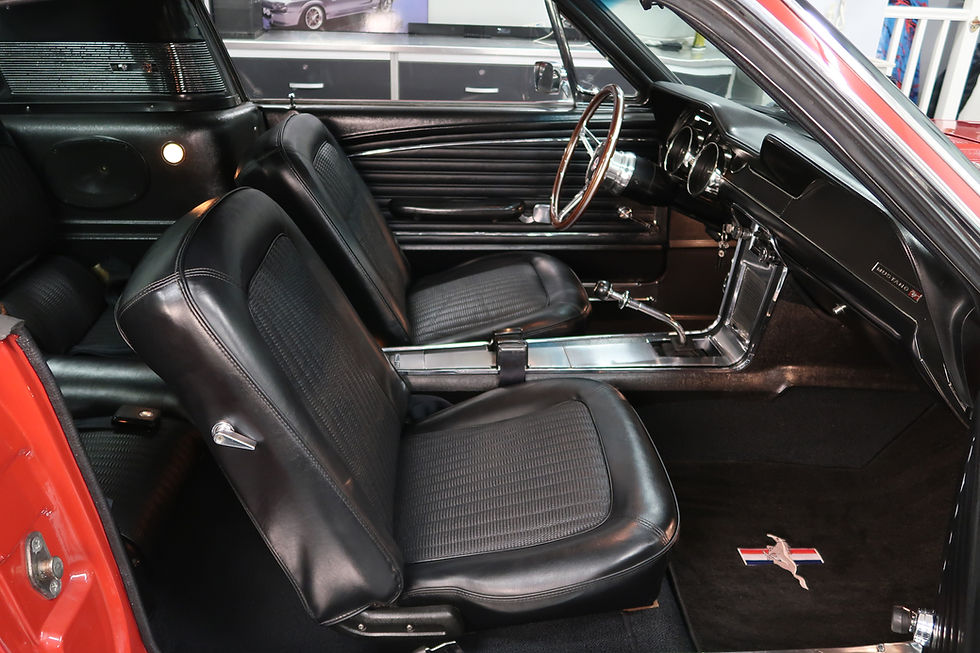 Thumbnail: 1968 Mustang Fastback Candy Apple Red C-Code