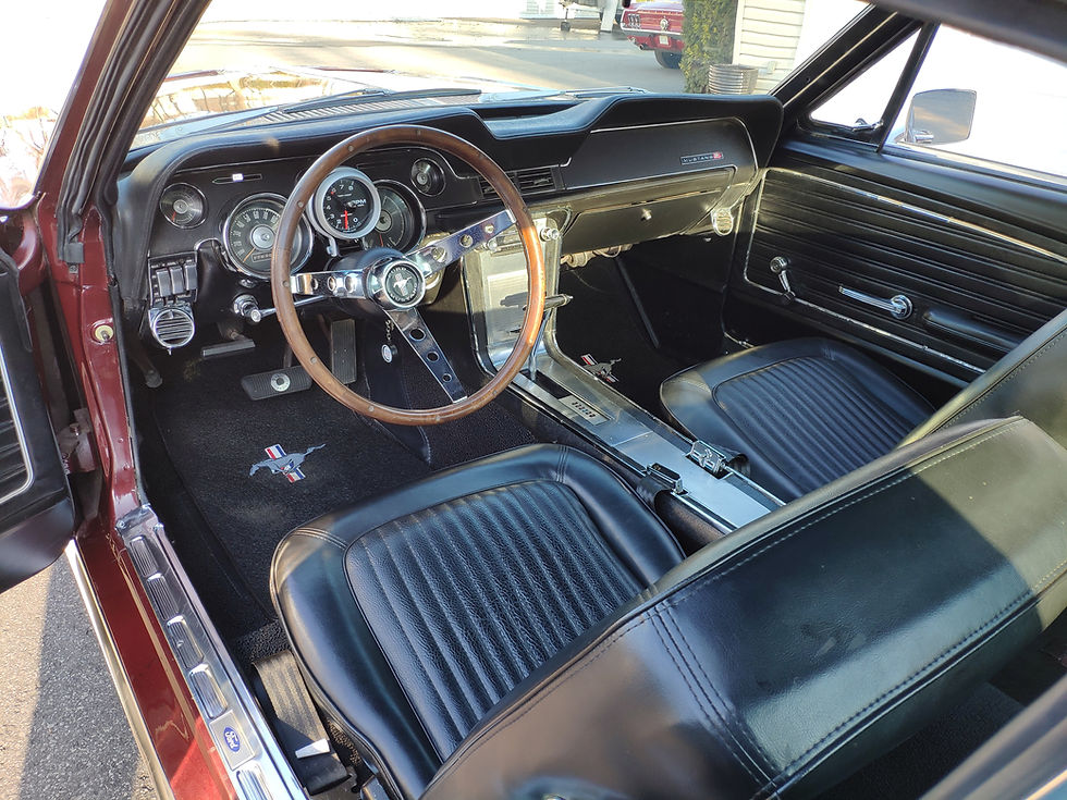 Thumbnail: 1967 Mustang Fastback C-Code Vintage Burgundy