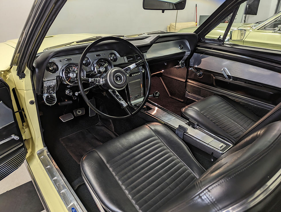 Thumbnail: 1967 Mustang Fastback C-Code 289ci Springtime Yellow
