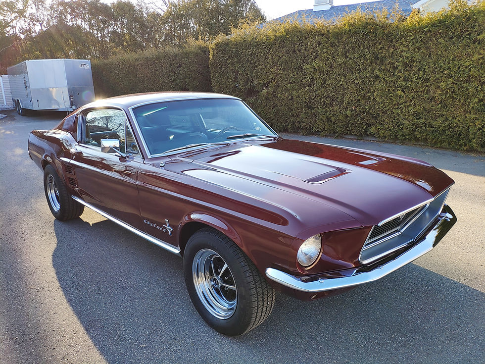 Thumbnail: 1967 Mustang Fastback C-Code Vintage Burgundy