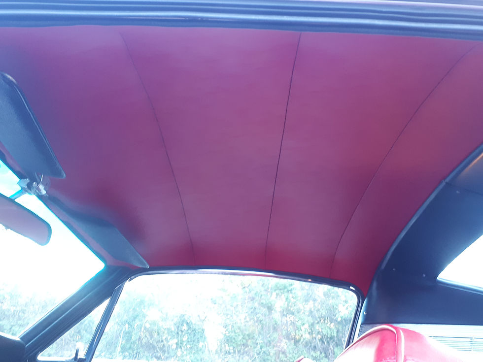 Thumbnail: 1967 Mustang Fastback Red / Custom Interior