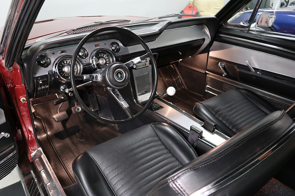 Thumbnail: 1967 Mustang Fastback GT ''K-Code'' 289 Hi-Po Candy Red