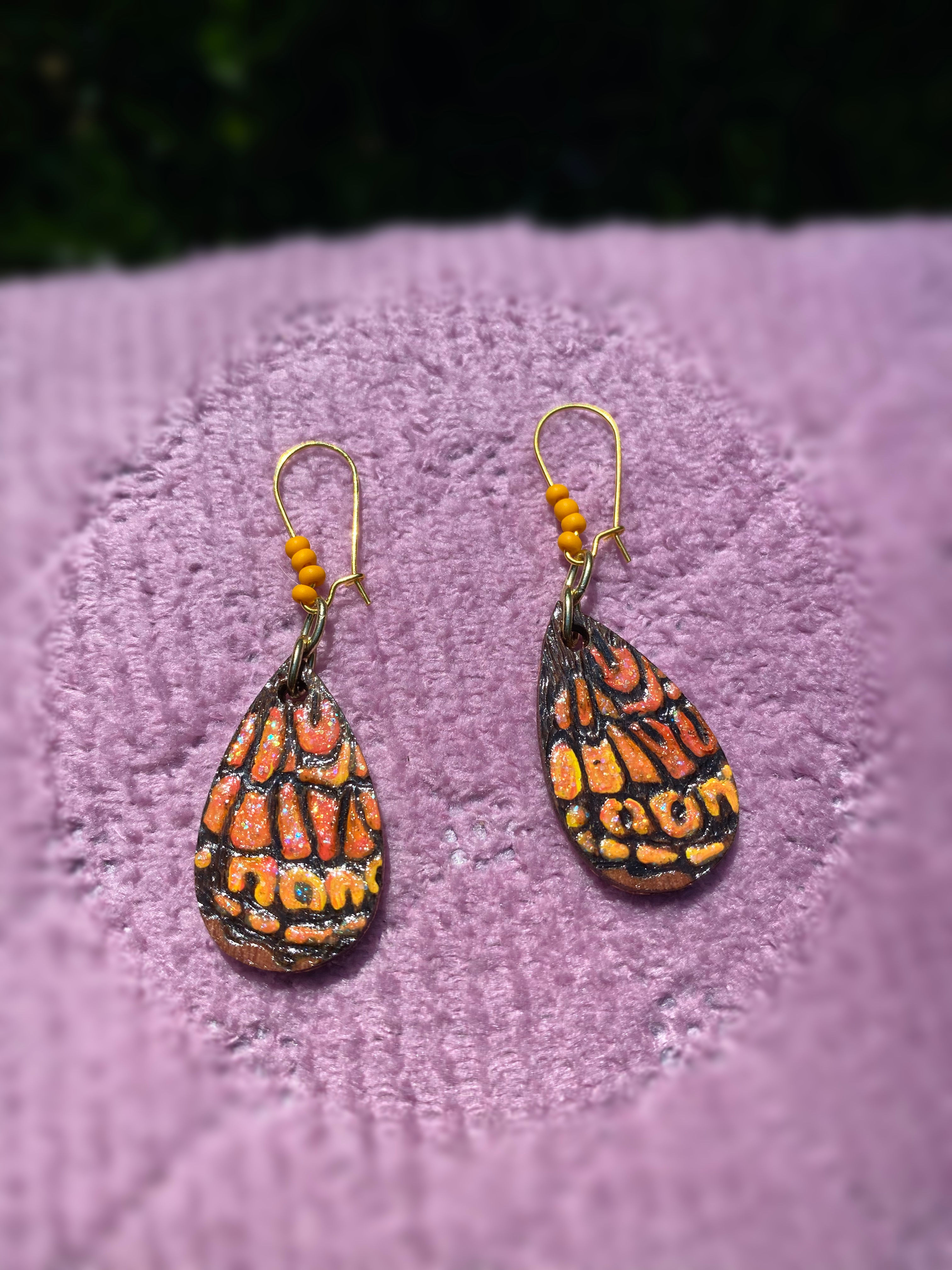 Butterfly Wing Tear Drops