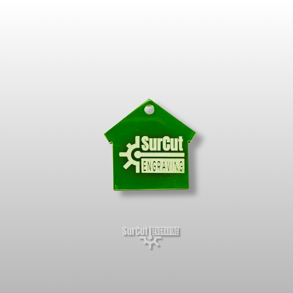 green-custom-acrylic-laser-cut-keyrings