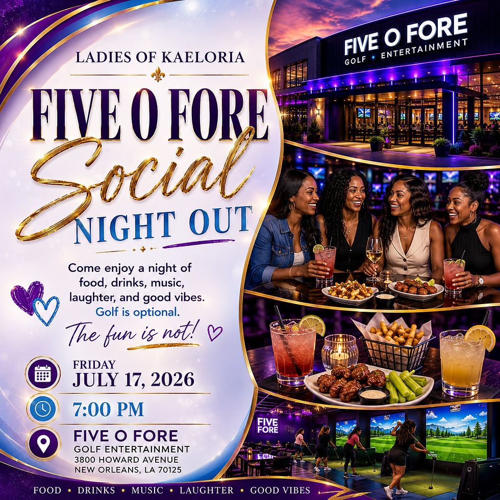 Kaeloria Five o Fore Social Night Out
