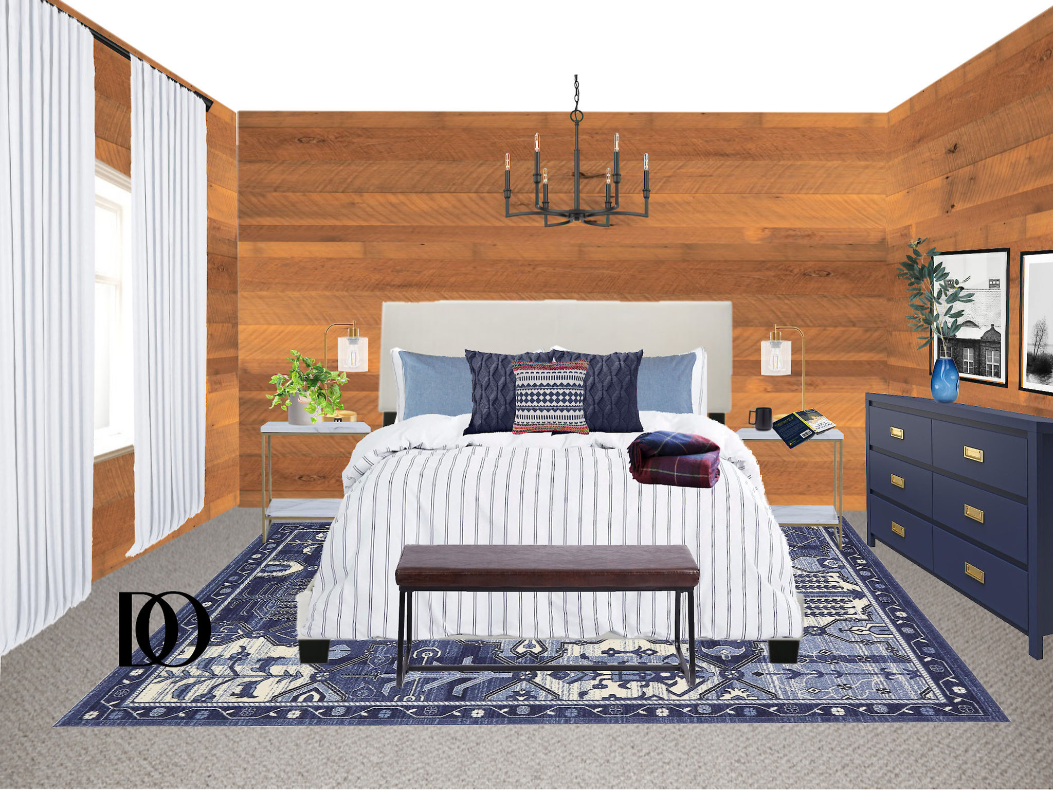 Cabin refresh bedroom 2