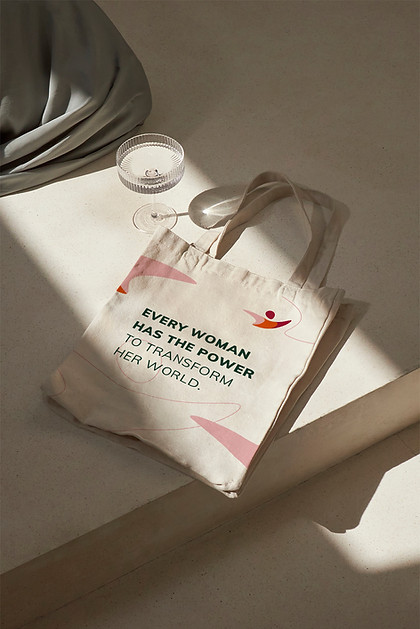 Merch Design für Women for Women International – Design Studio Melanie Mehlin