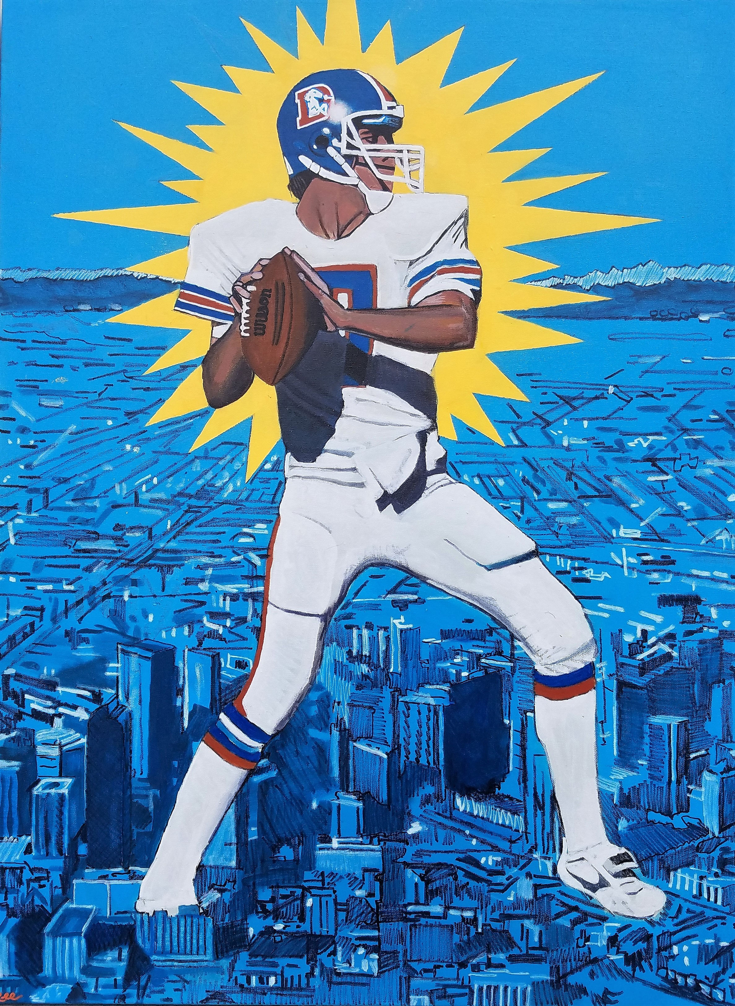 Elway painting 2